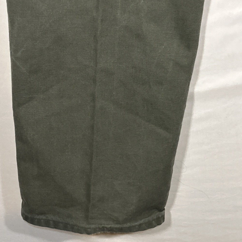 Carhartt Work Pants B11 MOS 42x32 Green Utility Carpenter Dungaree Fit Men's - Picture 11 of 12